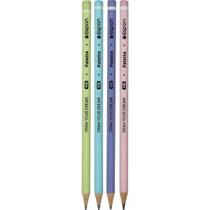 مداد مشکی(بدنه گرد)پاستلی قوطی 72عددی الیپون کد8441030