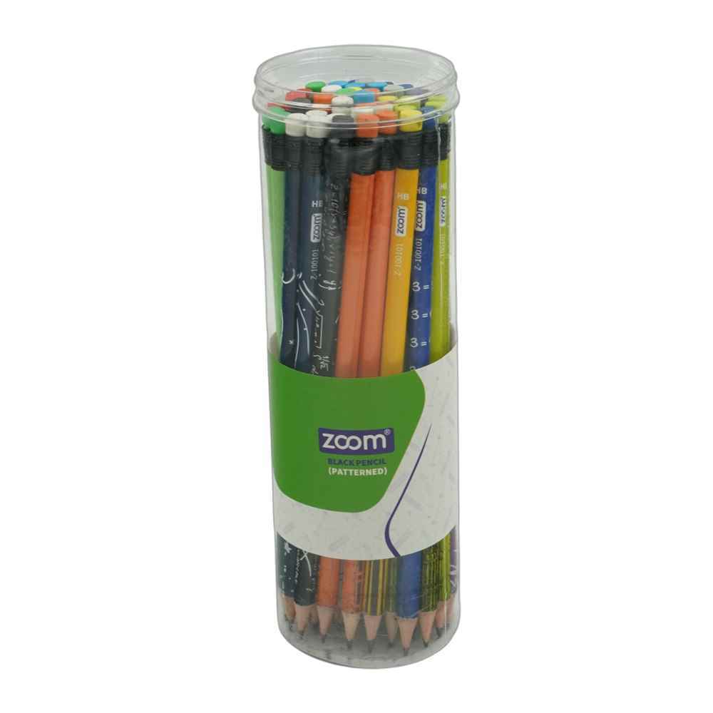 102001224_639200761426136185_pencil-3-1.jpg مداد مشکی( بدنه گرد پاکن دار ) زوم کدZ-100101 - Image 1
