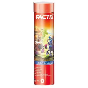 مدادرنگی24رنگ (شش گوش) قوطی فکتیس