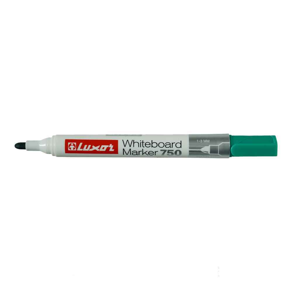111001012_638958887039697908_750-GREEN.jpg ماژیک وایت برد گرد سبز لاکسر کد750 - Image 1