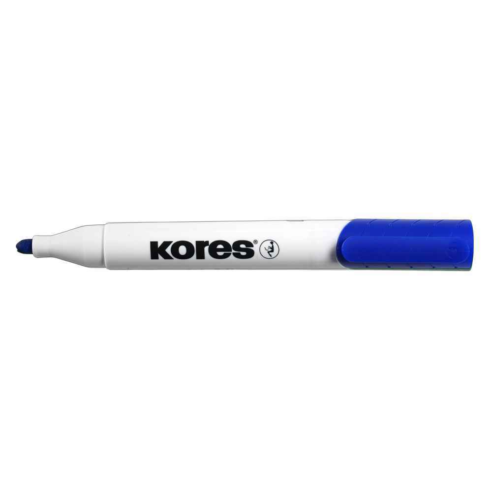 111001174_639212859850452732_KORES-BLUE-GERD-WHITE-1.jpg ماژیک وایت بردگرد آبی کورس - Image 1
