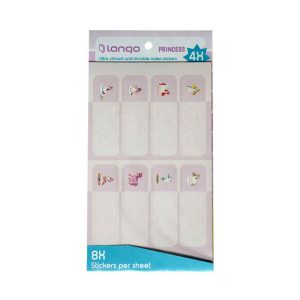 برچسب اسم فانتزی 4برگی لانگو طرح پرنسس کد MI 003