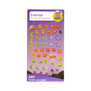 برچسب لانگو سری فانکیز طرح ماه و ستاره کدFU-002