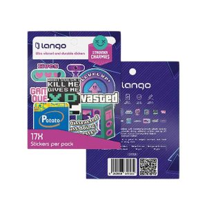 برچسب لانگو سری چارمیز طرح استریمر کدCH-026