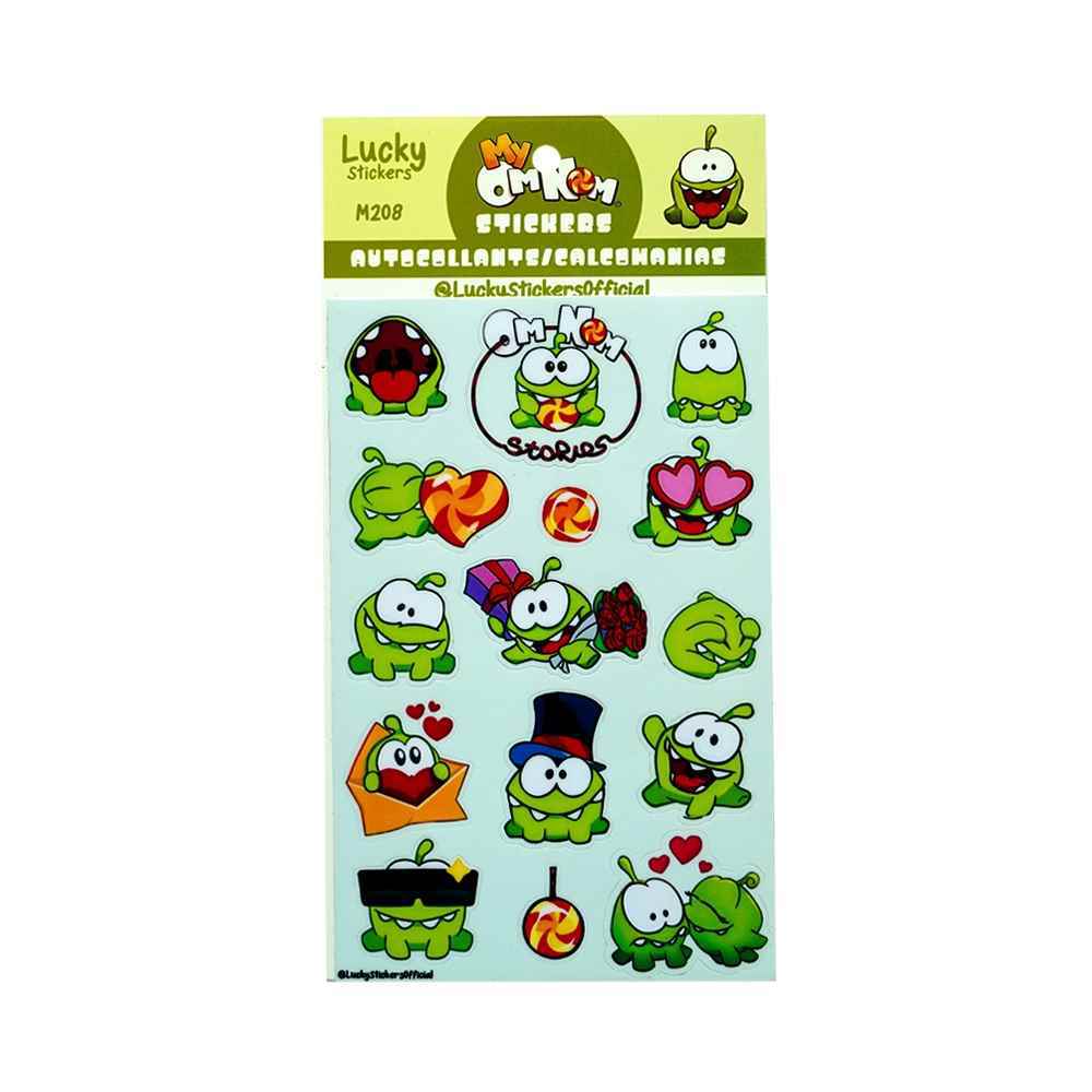124014143_638888767229756983_38-1.jpg استیکر فانتزی سری لوکی طرح بازی My Om Nom کد208 - Image 1