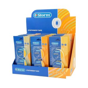 چسب نواری فانتزی رنگی1/2سانت 20یارد استورم کدHL-102527