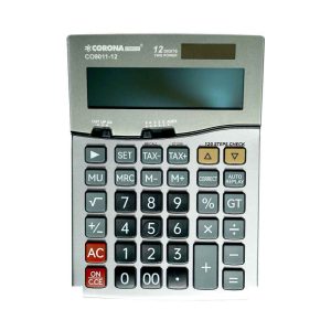 ماشین حساب رومیزی 2صفر12رقم کرونا 9011