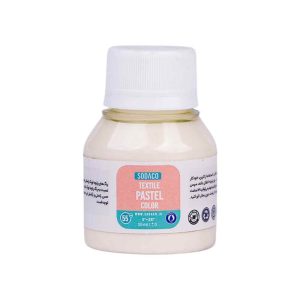 رنگ پارچه55میل سوداکو کرم روشن پاستلی کد01876