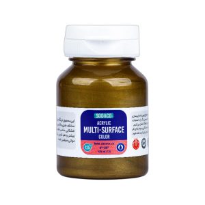 مولتی سورفیس(رنگ همه کاره) ساده 125میل طلایی آنتیک سوداکو کد02583