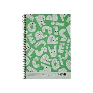 دفتر60برگ 3خط کد9703 ایمان