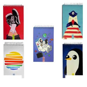 دفتریادداشت 100سیم بالا20*12 ایده