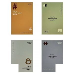 دفتریادداشت 21*14.5 ته چسب همین سری mark