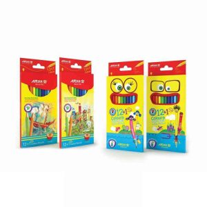 مدادرنگی12+1 رنگ جعبه مقوایی آریا کد3016ـ 3097