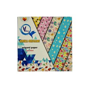 کاغذ اوریگامی 48برگ 15*15سانت گلدار یکرو اوریکا