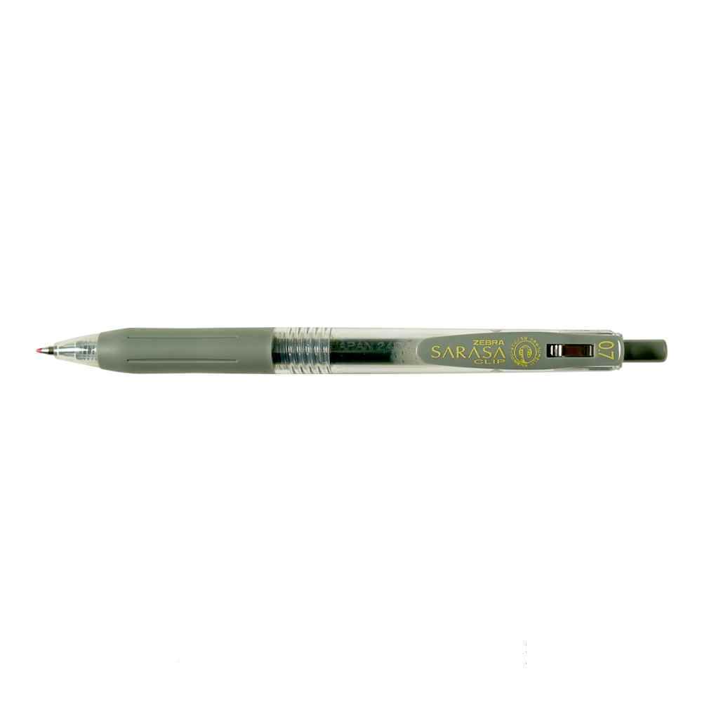 1c1a304f-bf64-4b35-b6d5-c86bb80dace6.jpg روان نویس فشاری ساراساکلیپ طوسی 0/7 زبرا - Image 1