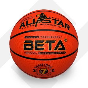 توپ بسکتبال PBR7 لاستیکی نمره 7 بتا (30)