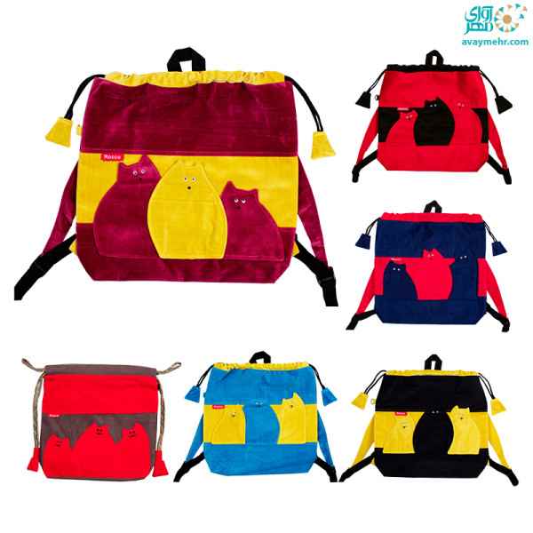 CREATOR: gd-jpeg v1.0 (using IJG JPEG v80), quality = 90 کوله پشتی طرح گربه 140 روکو (یک عددی) - Image 1