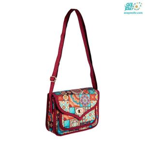 کیف دوشی پارچه ایی کوچک بهار بهشت
