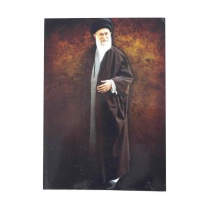 تابلو شاسی رومیزی طرح رهبر شهید 12*17 کد 3
