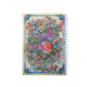 دفتر 80 برگ فنری مجلد طرفه (تک جلدی)