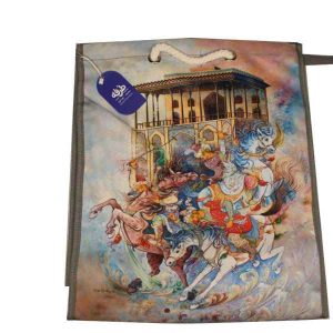ساک دستی مخمل سه بعدی بزرگ طرفه (عدد)