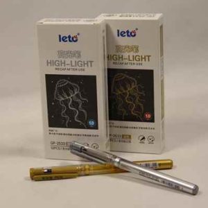 روان نویس نقره ای نوک 1 گریپ دار 2533 لتو (12 عددی)
