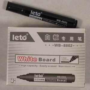 ماژیک وایت برد مشکی نوک گرد 8802 صبا (10 عددی)