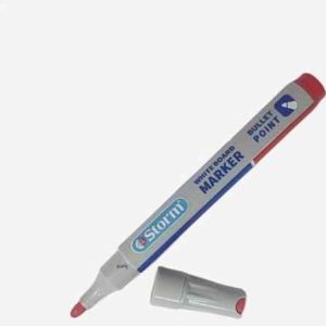ماژیک وایت برد قرمز نوک گرد HL-340773 استورم (12عددی)