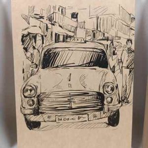 یادداشت بی خط کرافت 20*13 ته چسب سری نیم روزان دش نوت