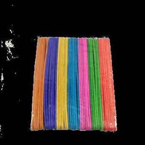 چوب بستنی رنگی باریک صبا (20 بسته)